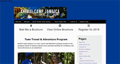 Desktop Screenshot of animalcampjamaica.com